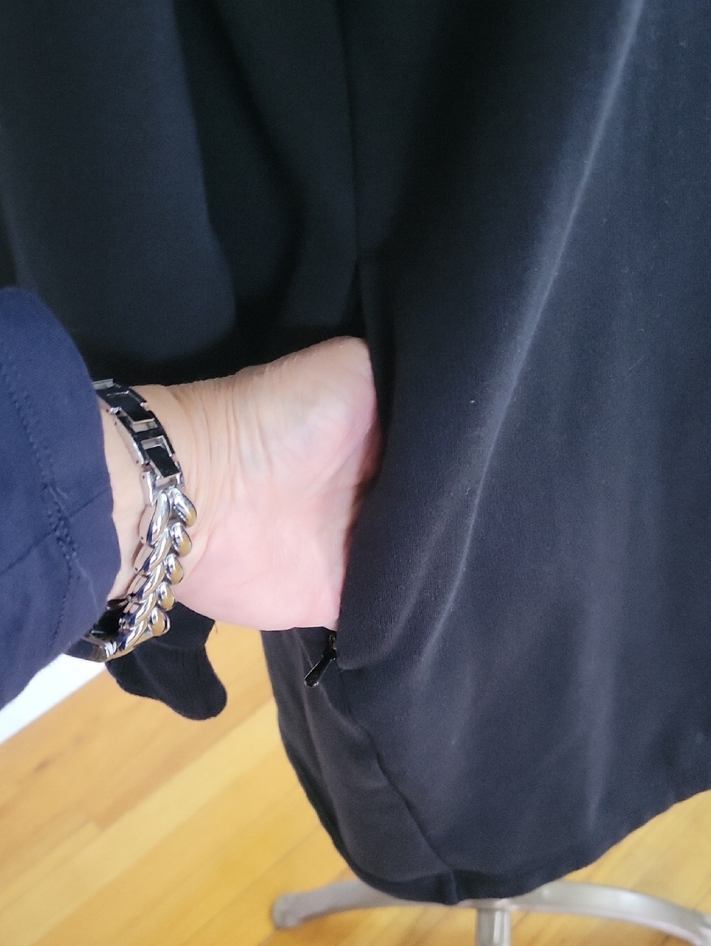 Athleta "Cozy Karma" Dress XL Black - Picture 3 of 15